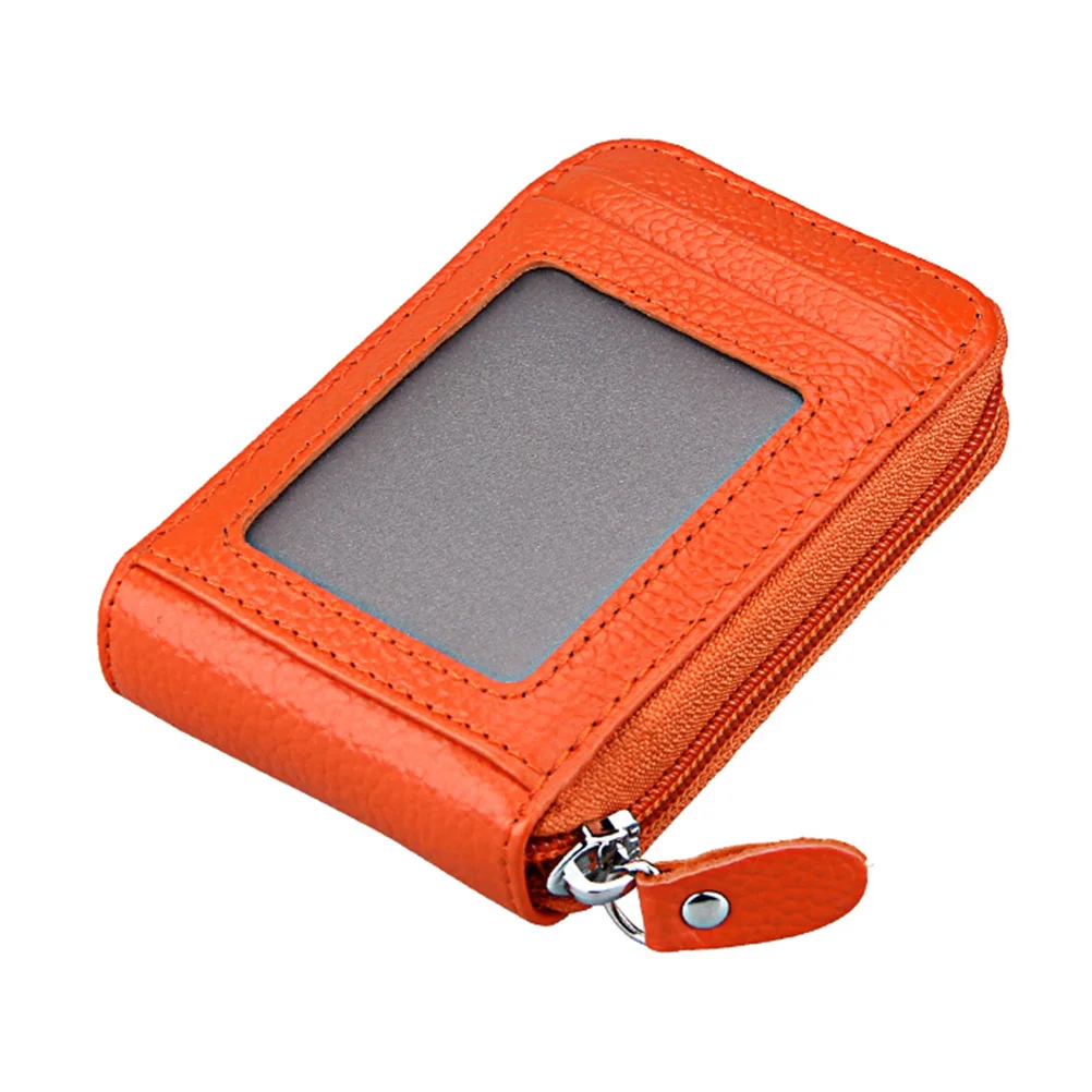 1Pcs Anti-Theft Rfid Card Pack Slim Holder Wallet for Men Women Multi-Slot Protective Sleeve for Ids Bus Passes Credit Cards