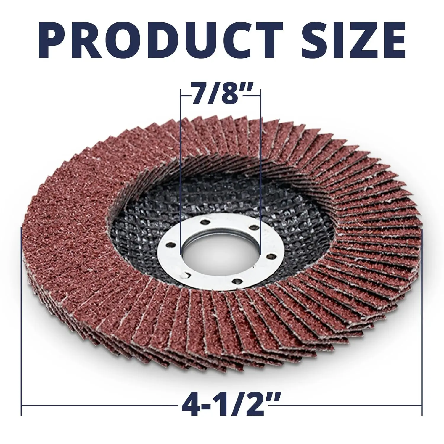 4.5inch 115mm T27/T29 fiberglass backing aluminum oxide abrasive flap disc