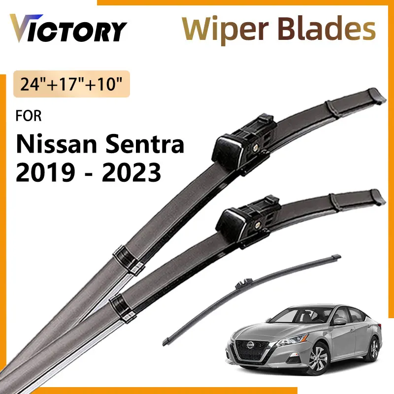 Front Rear Wiper Blade For Nissan Sentra Sylphy 2019 2020 2021 2022 2023 B18 SV Accessories Windshield Windscreen Window Brushes