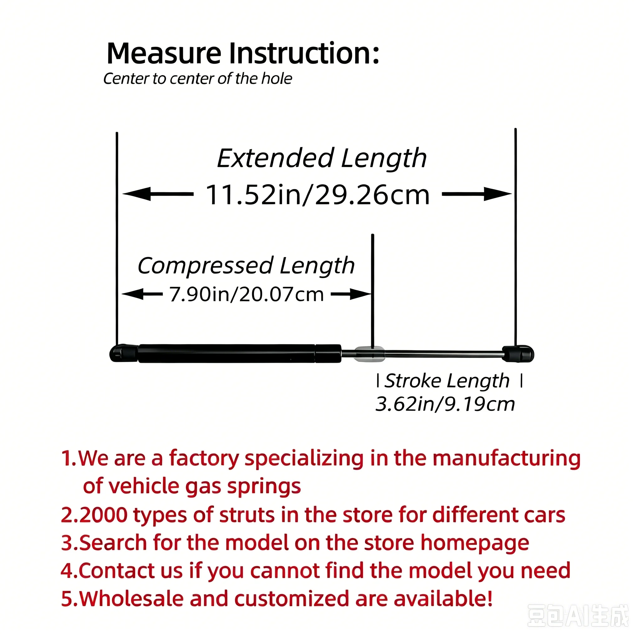 Boot SG429001 4508 6453029025  Flaps Shock 2Pcs Lift Supports For Lexus SC300 SC400 Soarer 1991 - 2000 With Spoiler Gas Struts