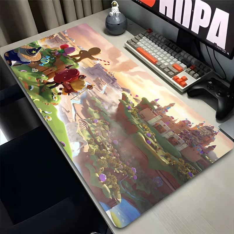 لوحة ماوس مطاطية غير قابلة للانزلاق، خزانة ألعاب الكمبيوتر المحمول، لوحة مفاتيح كوكيز تشغيل المملكة، لوحة مفاتيح مكتبية للكمبيوتر المكتبي، حصيرة ماوس