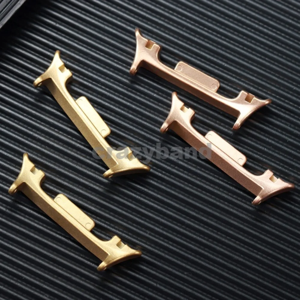 2pcs Adapters for Samsung Galaxy Watch 8 40/44mm 8 Classic Watchband Link Metal Connector 20/22mm for Strap Smartwatch Accessory