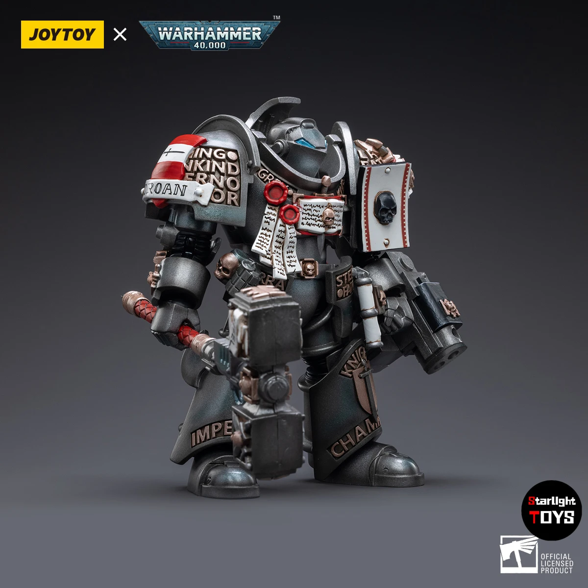 

【24 Hours Delivery】JOYTOY Warhammer 40K 1/18 Action Figure Grey Knights Terminator Caddon Vibova