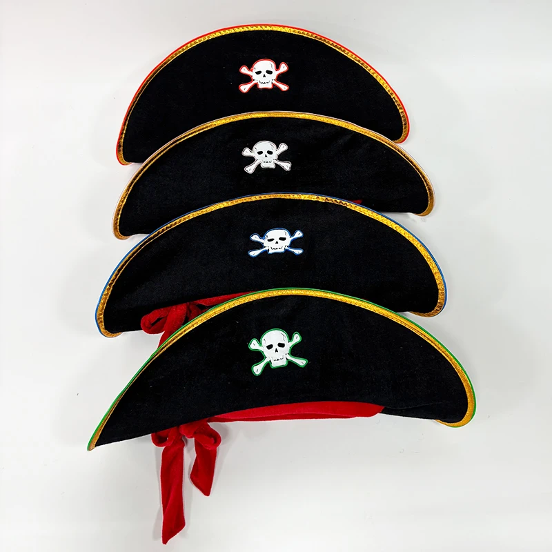 LED Light-Up Pirate Hat & Party Mask – detail image 30