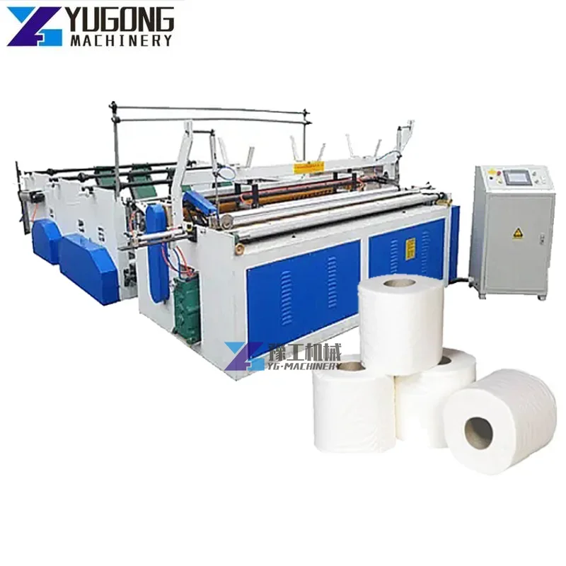 Full Automatic Facial Tissue Manufacture Machine Small Roll Towel Napkin Tissue Toilet Paper Making Machine Price