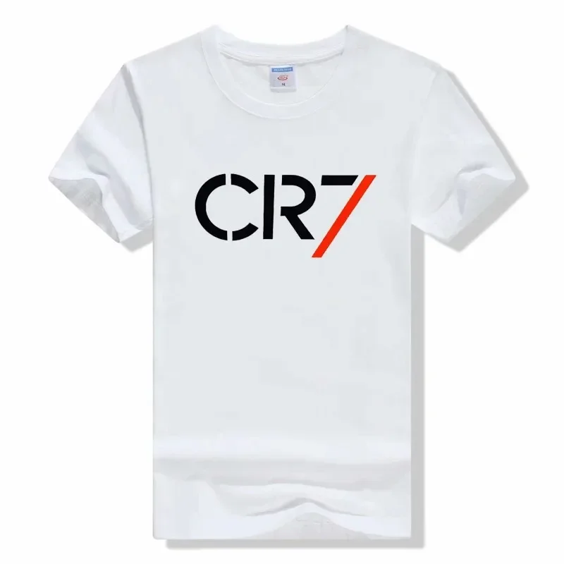 

CR7 Boys and Girls Summer T-shirt Cristiano Ronaldo T Shirt Fashion Outdoor Casual Training Sports Tees Short Sleeve Sweatshirt