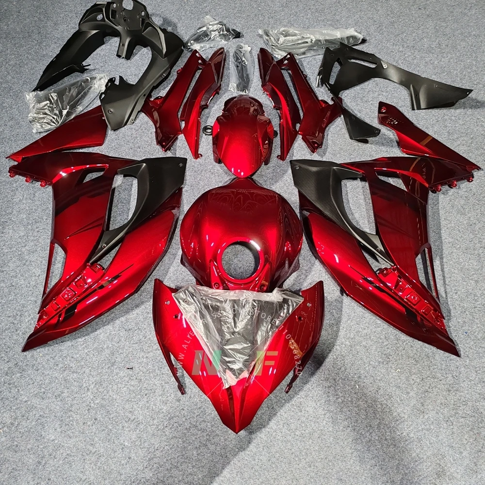 For Kawasaki Ninja650 2017 2018 2019 Cool Fairings ER-6F 17 18 19 Motorcycle Customized Fairing Kit Candy Red PRO-2