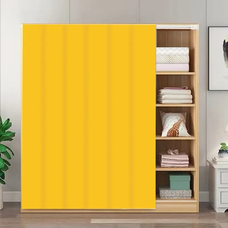 VIKAMA Solid Plain Noren Door Curtain Monochrome Wardrobe Conceal Cover Tapestry Room Divider Bedroom Kitchen Partition Drape