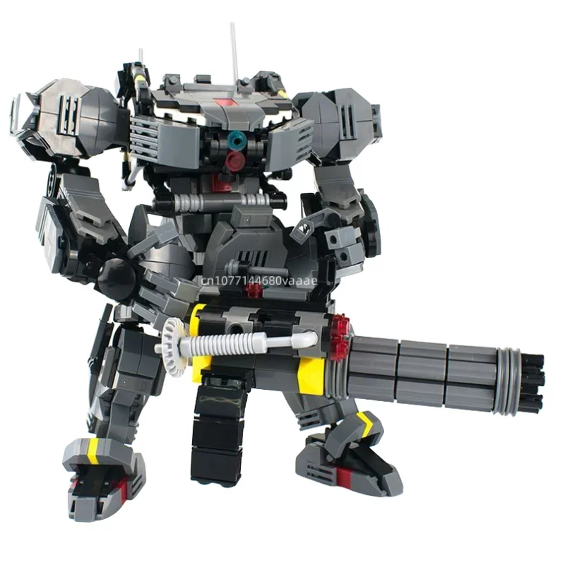 In Stock Battle Mecha Warrior Original MOC Steel War Robot Boys' Holiday Gift Toys Children's Building Blocks Figure Ornaments