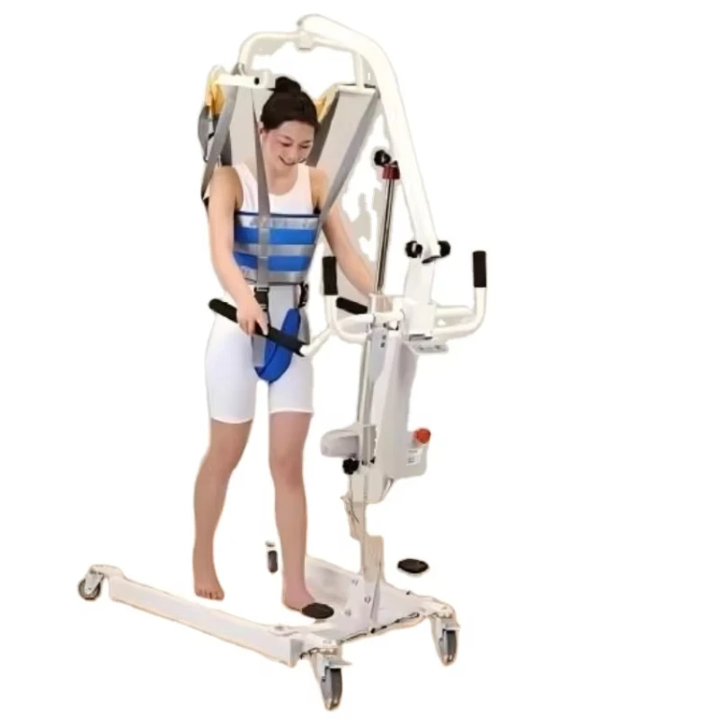 

Electric adult standing walker chair Disabled elderly patient Lift transfer equipment Rehabilitation treatment supplies
