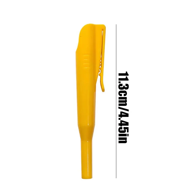 6-kleuren antislip en anti-vlek pennenetui voor houtbewerking, compatibel met verschillende stijlen draagbare beschermhoes voor houtbewerkingspen