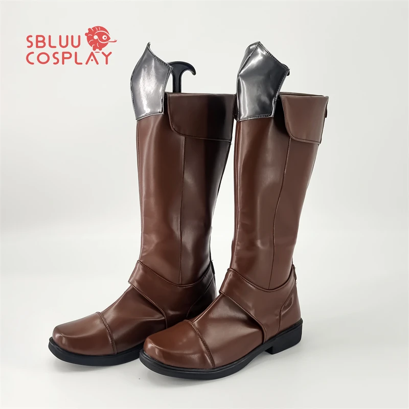 SBluuCosplay Anime Dio Brando Cosplay Shoes Custom Made Boots Halloween Party