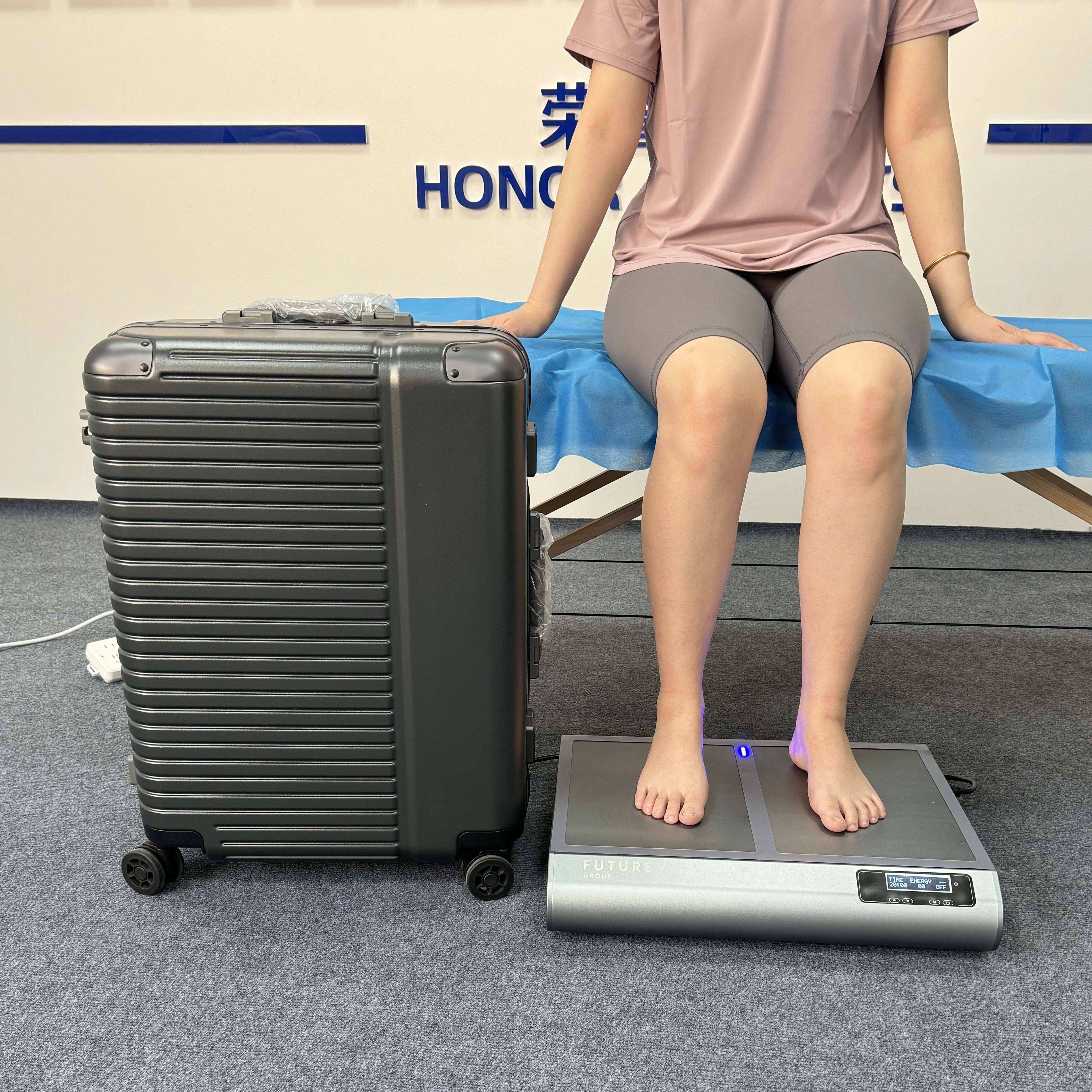 التكنولوجيا الجديدة PEMF جهاز العلاج أداة الرنين الحيوي THz تيرا هيرتز P90 تيراهيرتز مدلك قدم آلة العلاج