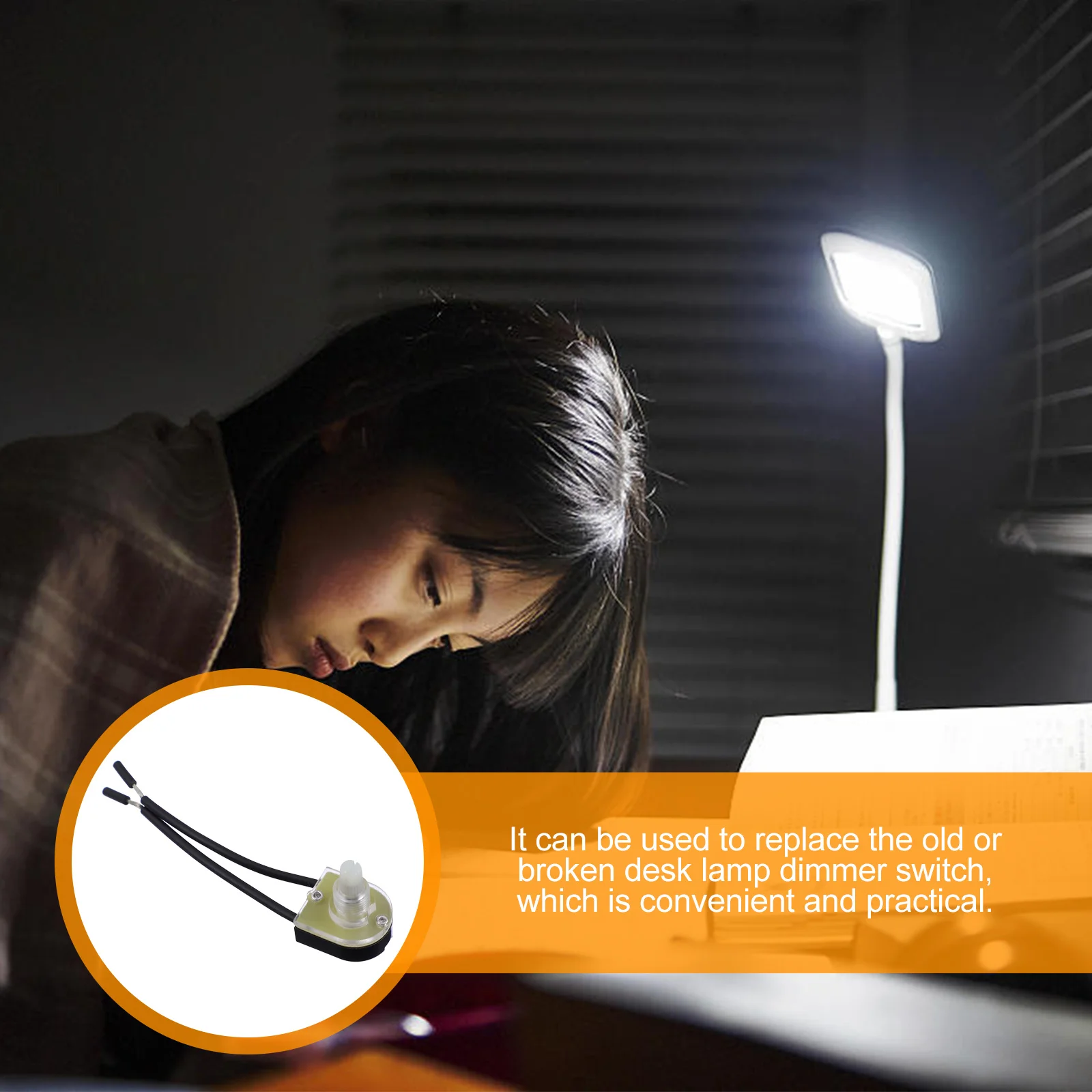 4 قطعة مقبض المصباح البلاستيكي النحاسي القوي مفاتيح التصميم الإبداعي سهلة التشغيل أجزاء إضاءة السقف جدار المنزل جهاز الفوانيس #6