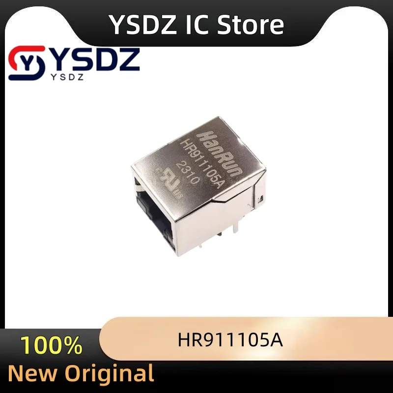 1~10Pcs/LOT Single Port RJ45 Connector HR911105A