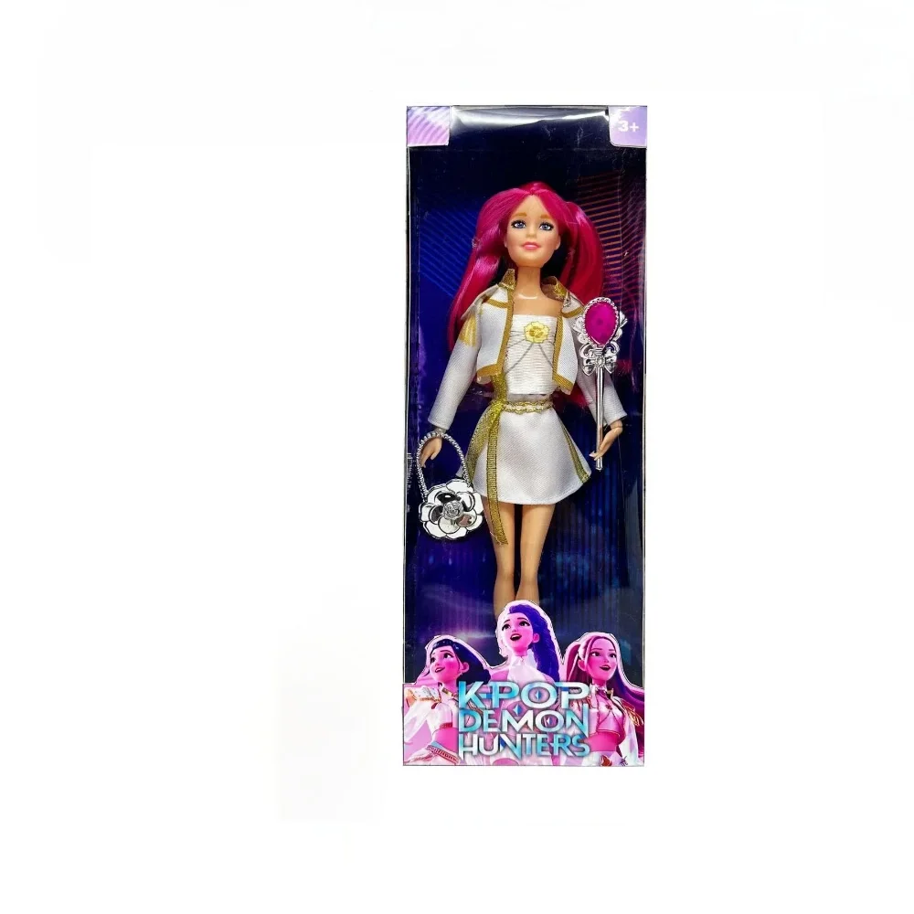 جديد أنيمي K-pop شيطان هنتر تمثال هدية الكريسماس عالية المظهر الساحرة هنتر مجموعة دمية الفتيات القلب الديكور عطلة لعبة #4