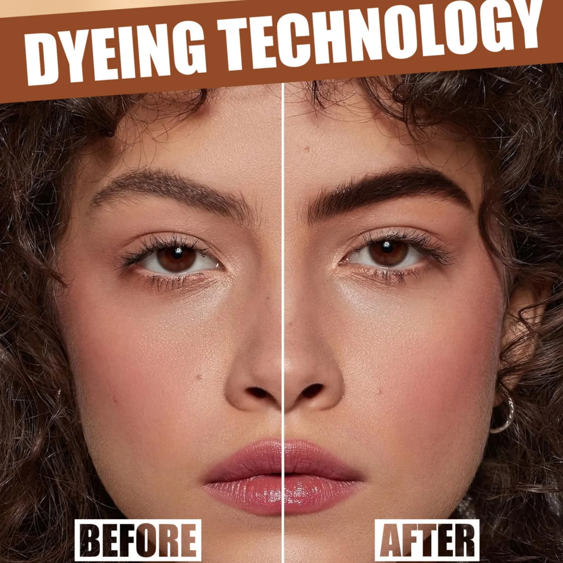 Handaiyan Peel-Off Wenkbrauwgel Langdurige Peel-Off Brow Tint Waterdicht Zweetbestendig Sneldrogend Peel-Off Wenkbrauwverflijm