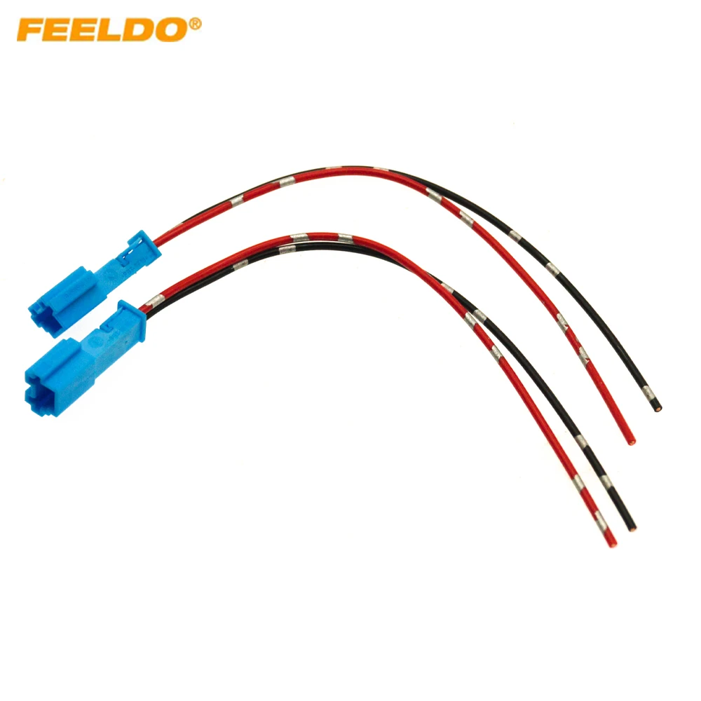 Car 2Pin Stereo Speaker Wire Harness Adaptors For BMW X1-X7/i3/i4/i8 Auto Speaker Replacement Connection Wiring Plug Cables
