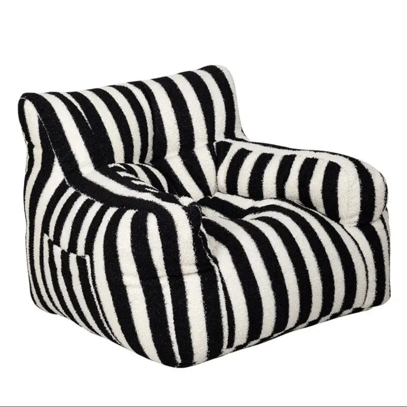 Children's Sofa Baby Reading Corner Lazy Sofa Chair Mini Cute Small Sofa Stripe Living Room Furniture for Kids Dropshipping