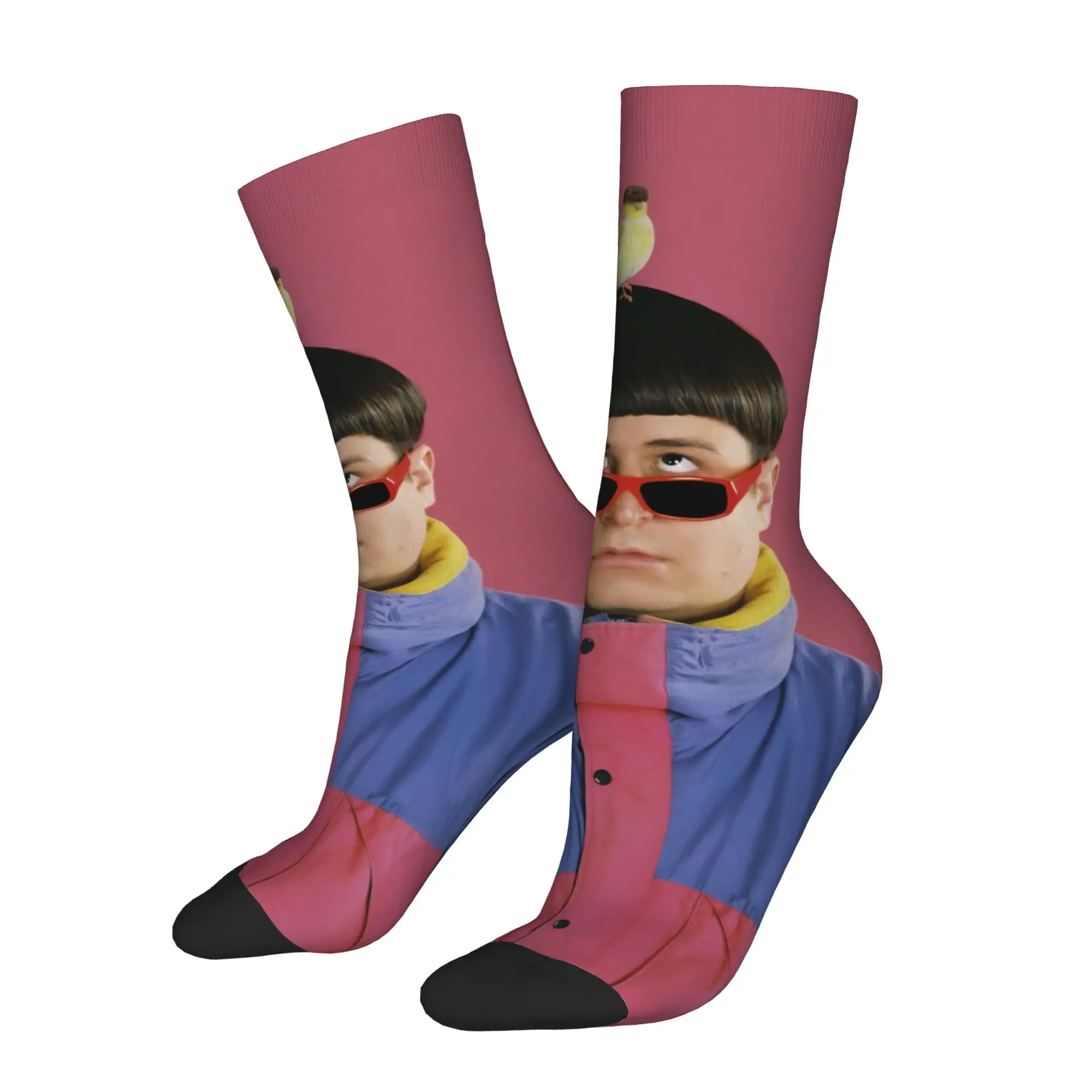 Autumn Winter Retro Men's Women's Singer O-Oliver Tree  Socks  Breathable Skateboard Socks