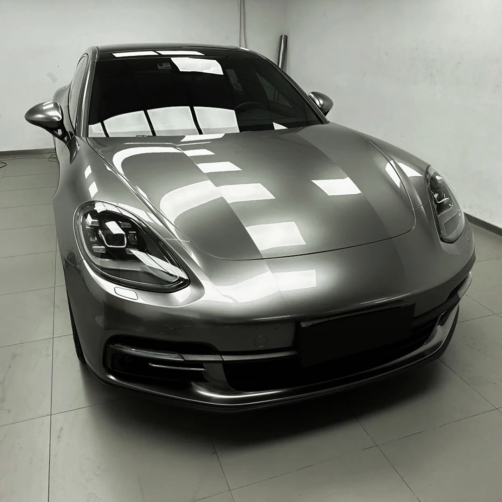 

Car Sticker Liquid Metal Silver Color Change Vinyl Film PET Bubble-Free Auto Adhesive Decals for Vehicle Wrapping Car Accessory