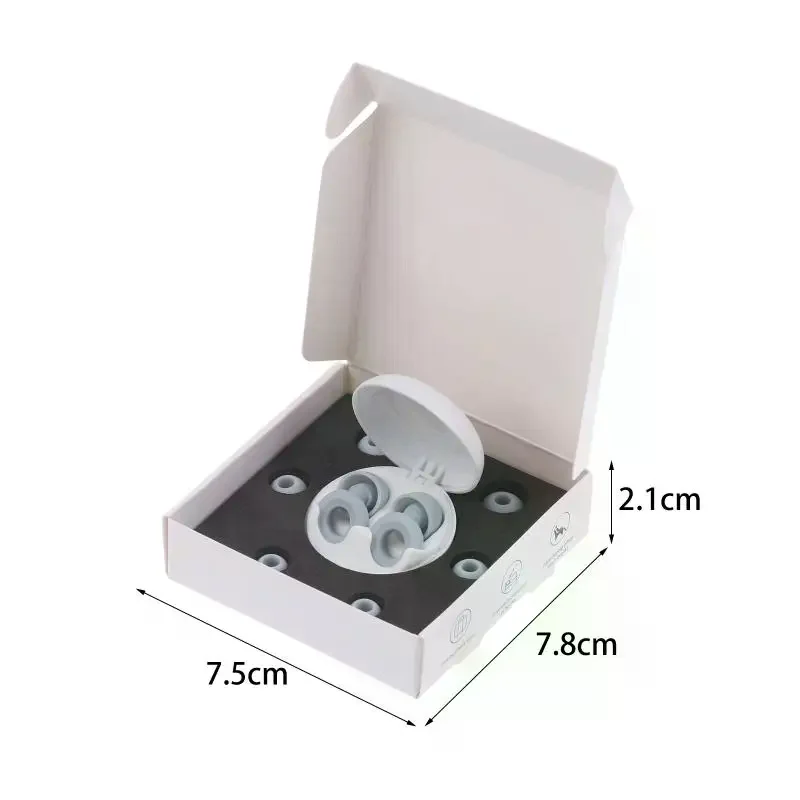 

Silicone Sleeping Earplugs for Dormitory Noise Blocking Super Soft Hypoallergenic Decompression Night Comfort