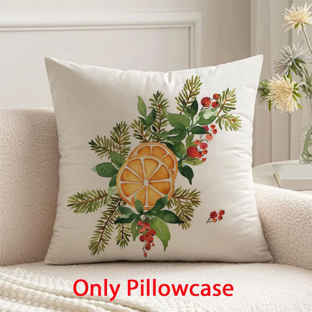 

Christmas Pillow cover winter Merry Christmas decorative 45x45 cushions cover for New Year home decor pillow case