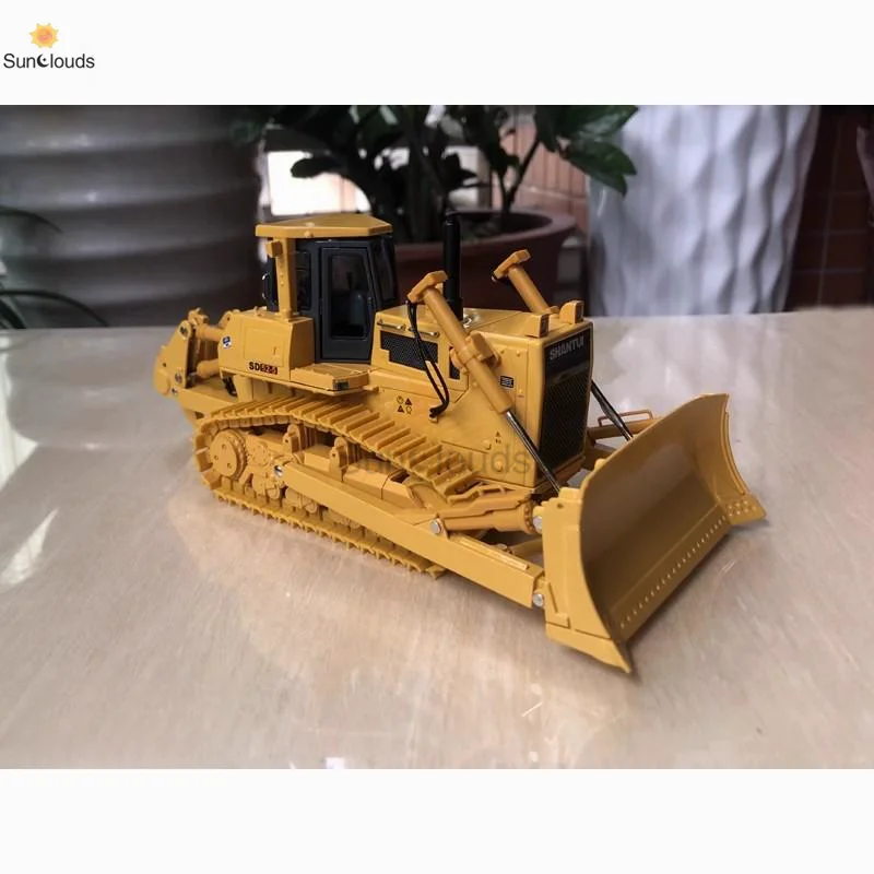 For SHANTUI SD52-5 Bulldozer Model Alloy 1:35 Scale Die Cast Model Toy Car & Collection Gift & Display & Souvenir Ornaments