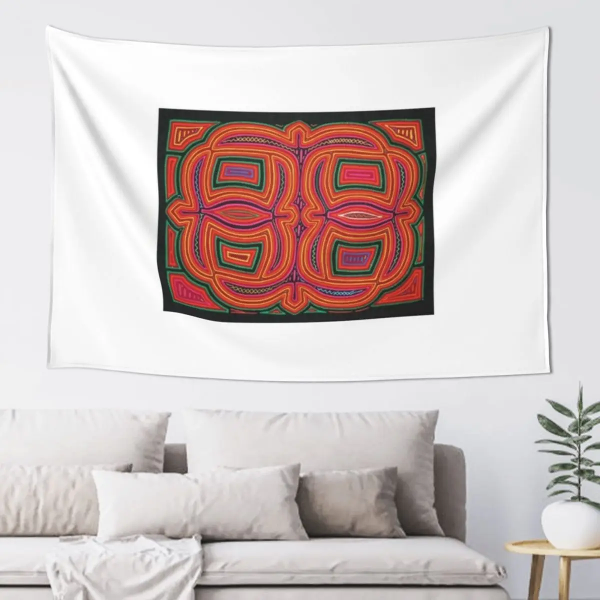 

Mola de Panama Tapestry Nordic Home Decor Home Decor Aesthetic Room Decorating Aesthetic Tapestry