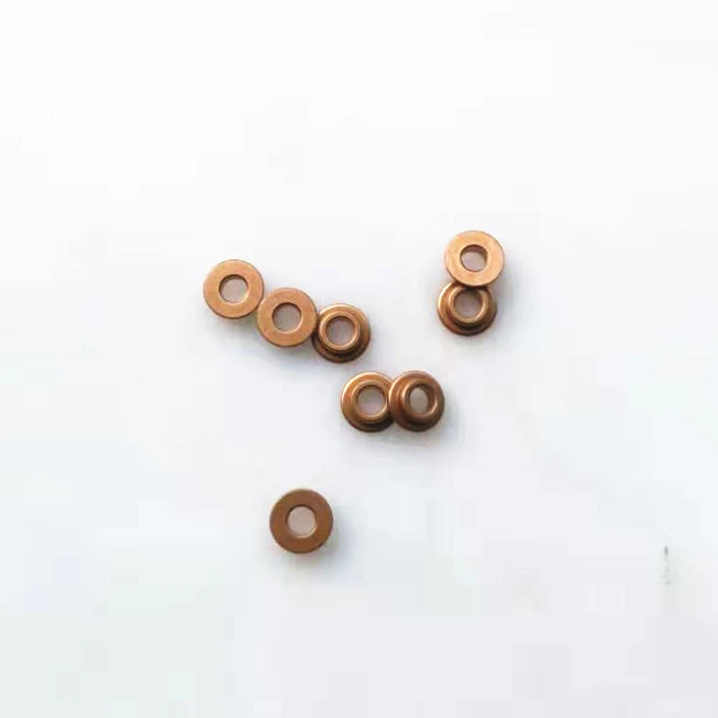 

5pcs Double Desk Copper Base Small Bearing Metallurgical Parts Powder Metallurgy Oil Copper Sleeve Accessories