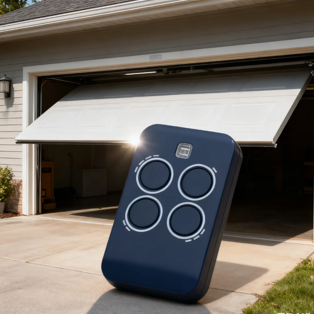 Compatible con Echo TX4 RC 433 MHz Control remoto 6100110 433RC Transmisor BRAVO TX4 Abridores de puertas de garaje