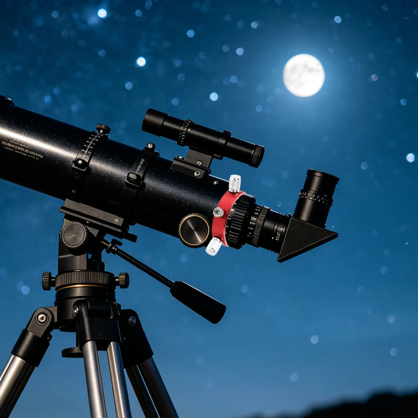 Guiding Ring 50Mm Six Holes Adjustable Telescope Accessory Precise Alignment Stable Mount Astronomy Equipment