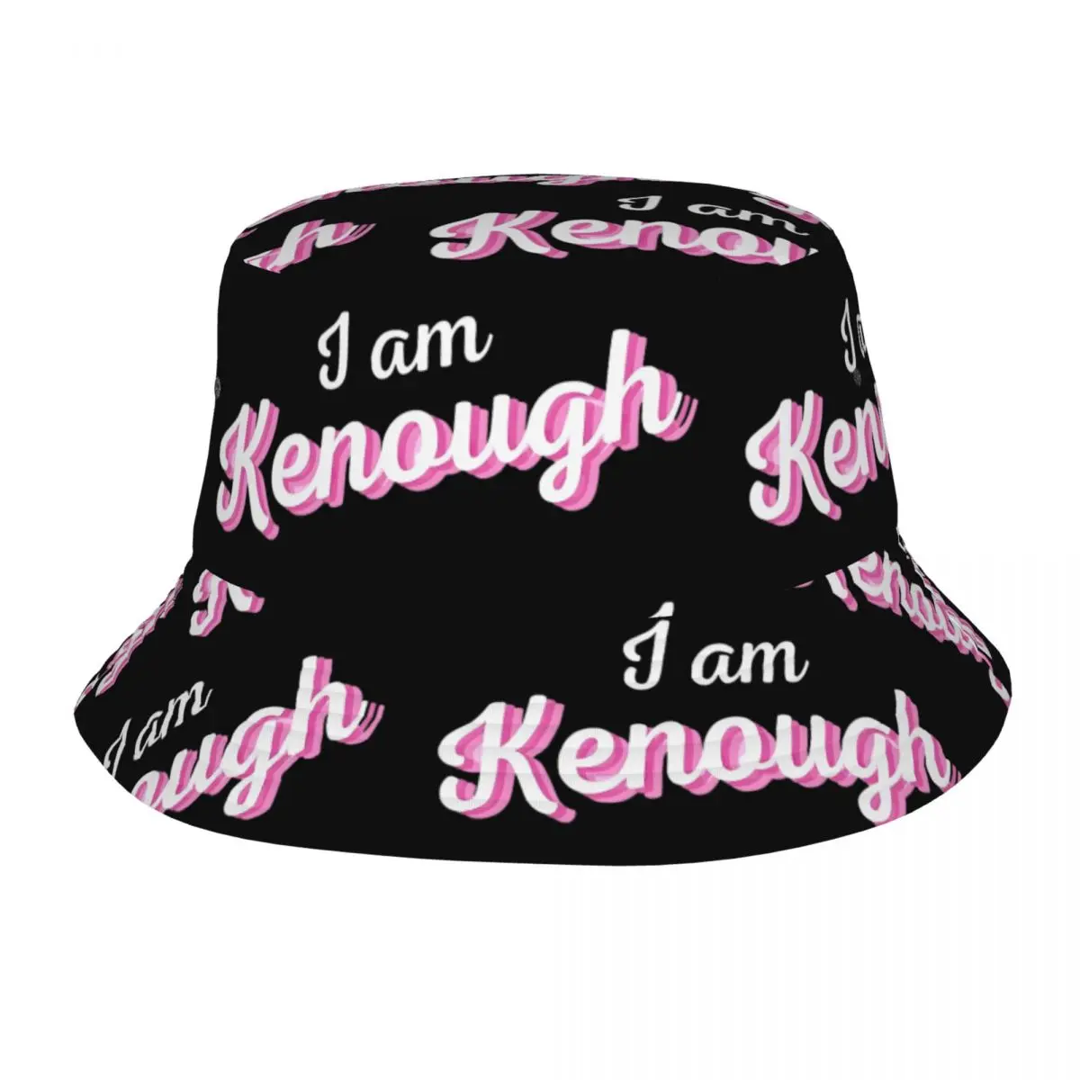 Unisex Bucket Hat I Am Kenough Summer Travel Headwear Lightweight Outdoor Sports Fishing Hats Ryan Gosling Kenergy Session Hats