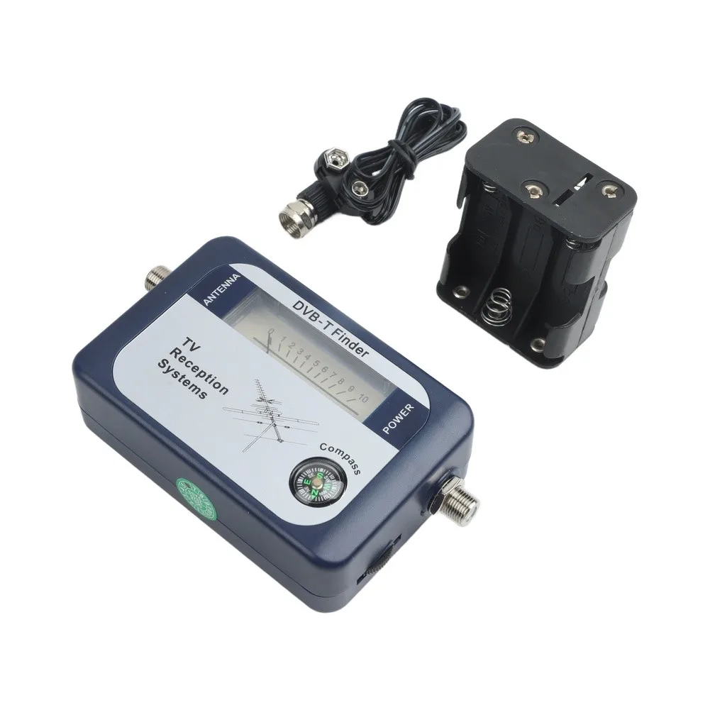DVB T Digital TV Signal Finder Detector with For Compass for Terrestrial for antenna Accurate Signal Strength Display