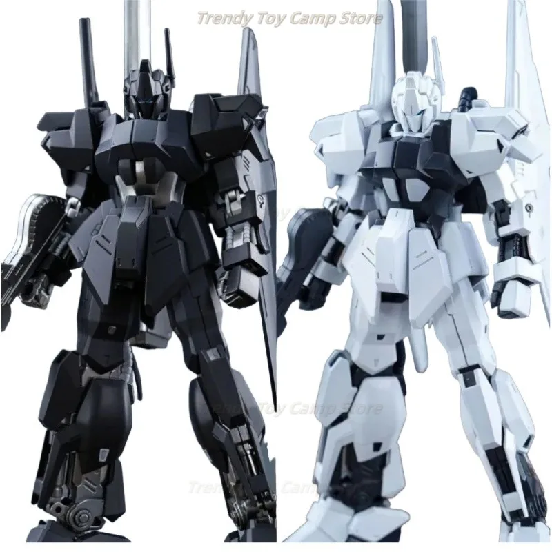 【متوفر】WMH HG 1/144 Hyaku-Shiki لوحة رش أبيض وأسود تجميع أطقم منمذجة عمل الشكل روبوت لعبة مجسمة بلاستيكية