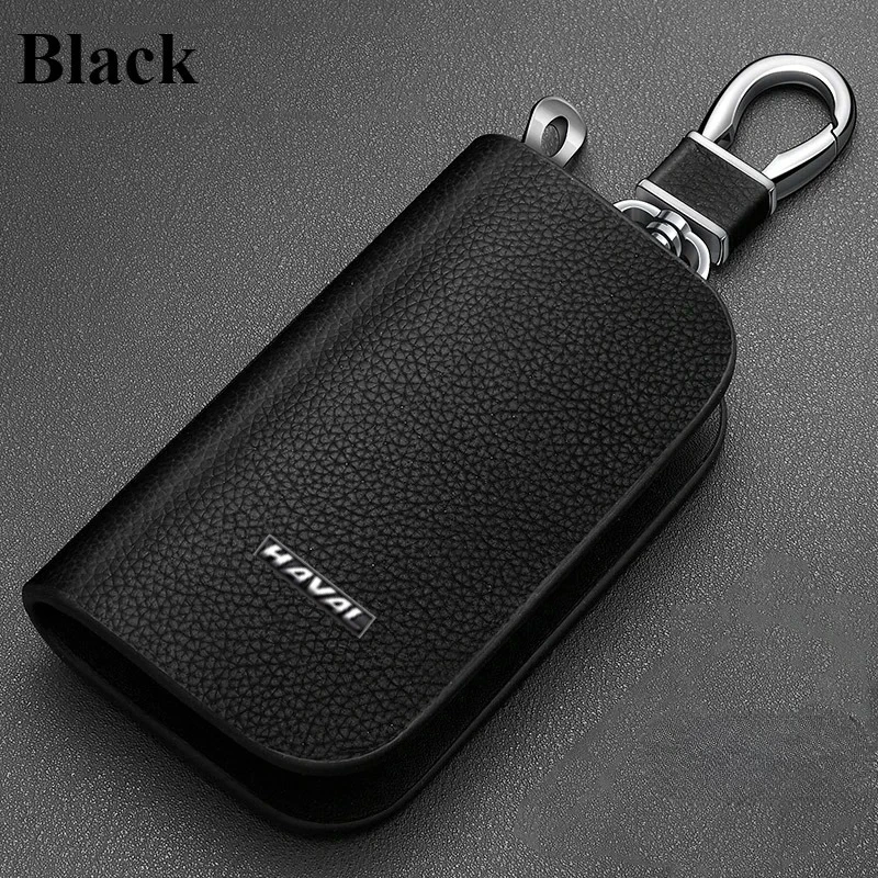 

Car Leather Key Case Zipper Key Cover for HAVAL H6 HEV2 PHEV19 PHEV34 GT H5 H2 DARGO M6 Plus Jolion Pro H7 3rd Gen H6 H9 2025