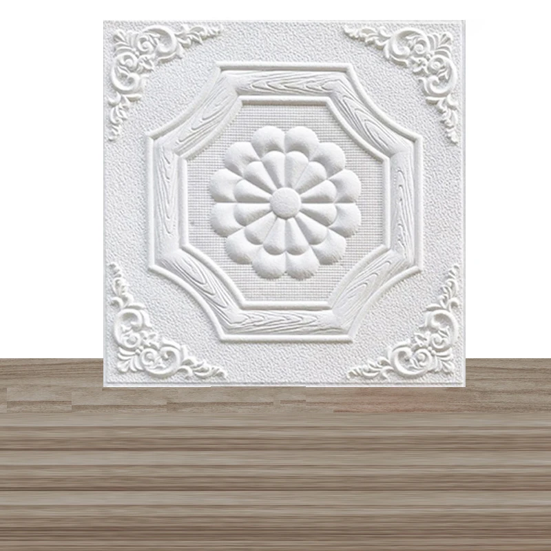 

Waterproof Moisture Proof Ceiling Wallpaper Self Adhesive Foam Wall Sticker Headboard Soft Wall Panel​