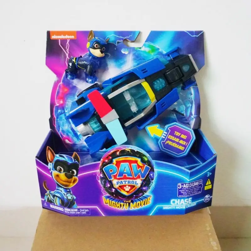 New Original Paw Patrol Vehicle Car Ryder Tracker Everest Chase Rex Skye Rocky Marshall Zuma Action Figure Gift NewToy Birthday