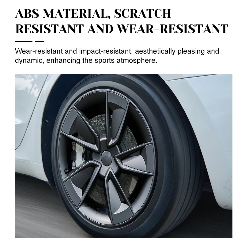 4 قطعة لنموذج Y 2025 العرعر 19 بوصة 13 نمط Hubcap غطاء محور كامل حافة غطاء استبدال غطاء عجلة اكسسوارات ل تسلا