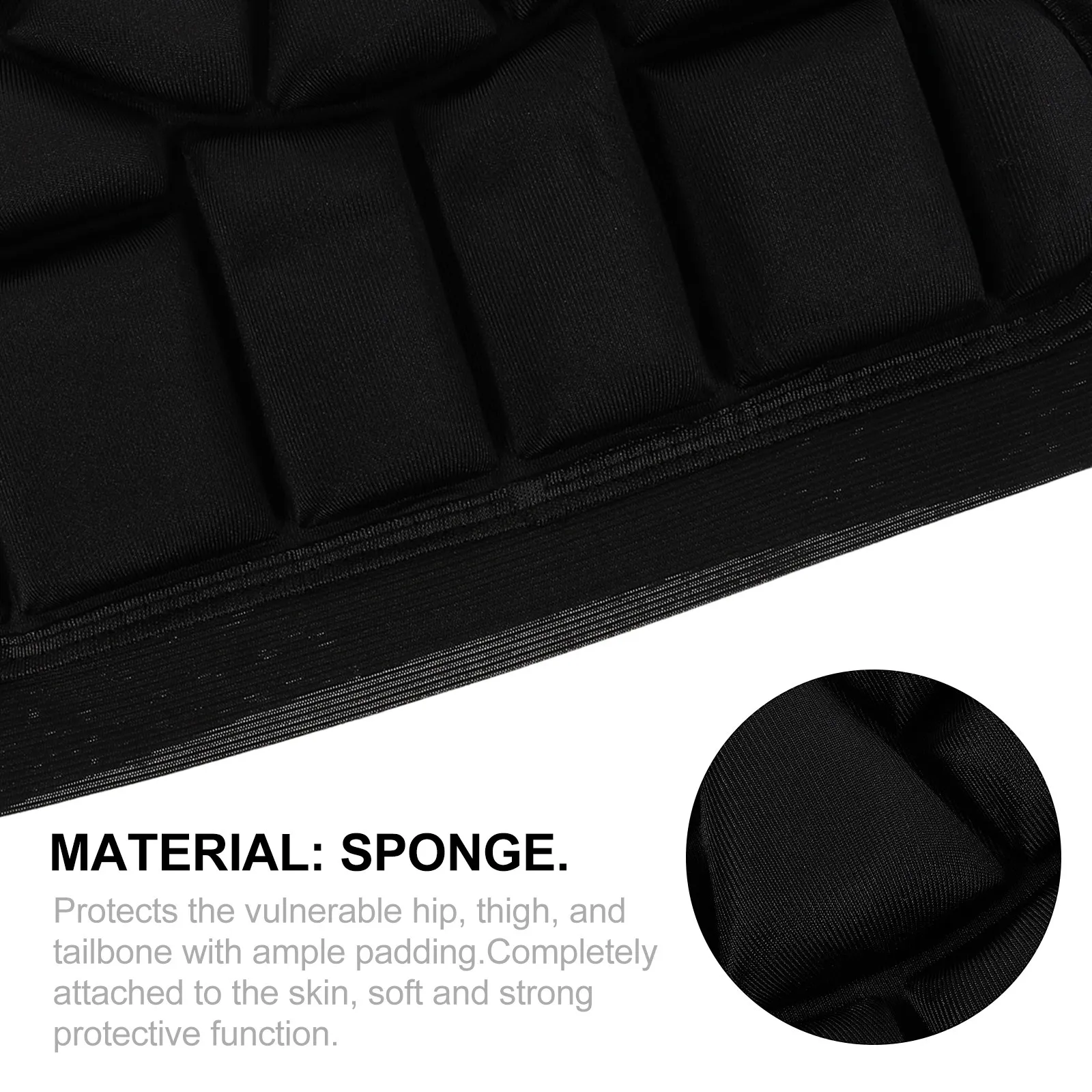 

Детские штаны для катания на коньках из мягкой дышащей ткани с обильной защитной подкладкой для бедер, ягодиц и копчика, идеально подходят для катания на лыжах и коньках.