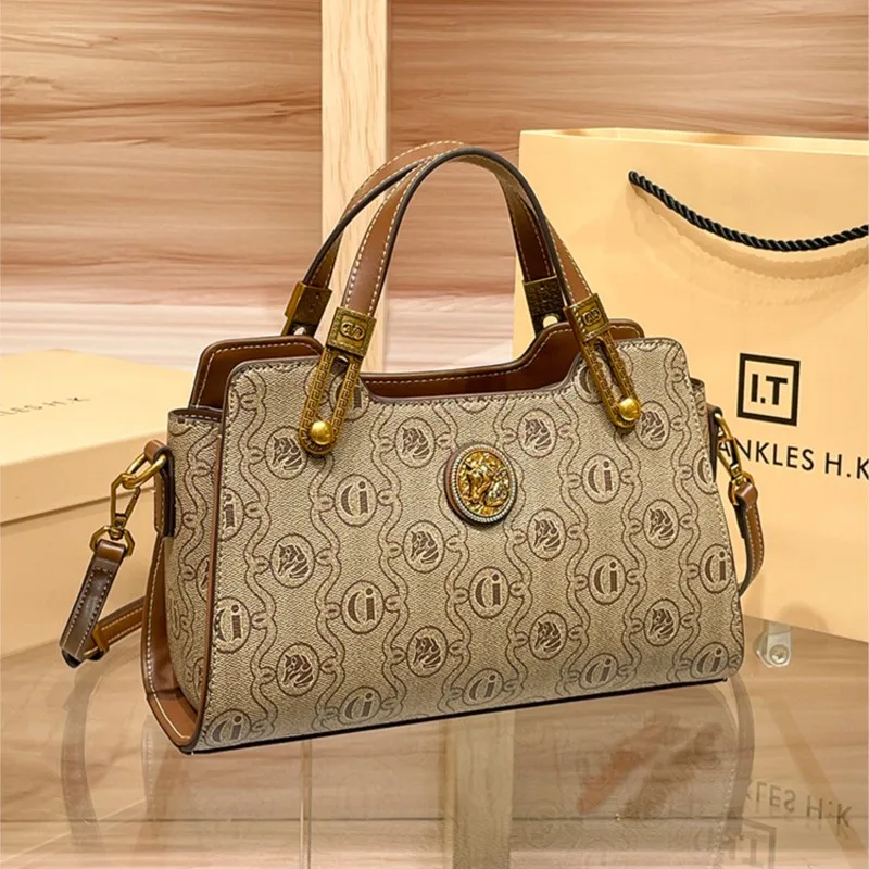 Imagem -02 - Bolsa de Couro Genuíno para Mulheres Bolsa Crossbody High Sense Designer Sênior Marca de Luxo Moda Outono e Inverno Nova 2023