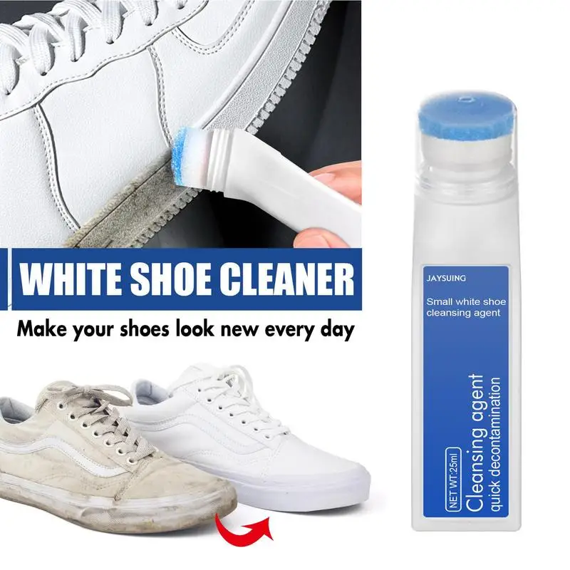 White Shoe Cleaning Kit Mousse Foam Whitening Cleansing Gel Water Repellents And Protector For Sneakers Trainer Leather Shoes