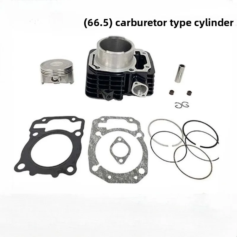 Kit de Anillos de Pistón para Cilindro de Motor de 66.5mm para Motocicletas Hero Hunk 190 R, Xpulse 200, Thriller 200, 200T, 200X, 2022-2024