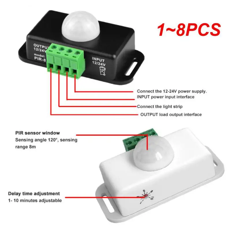 PIR Infrared Human Body Lamp With Sensor Lamp With Sensor Switch Low-voltage Lamp With Controller