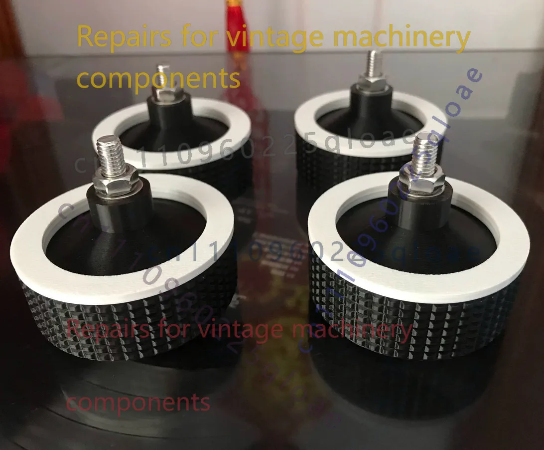 4Pcs Adjustable forTurntable Feet Replacement Shock Absorption Pads For Technics SL-1200 Series Vinyl Record Player Repair Parts