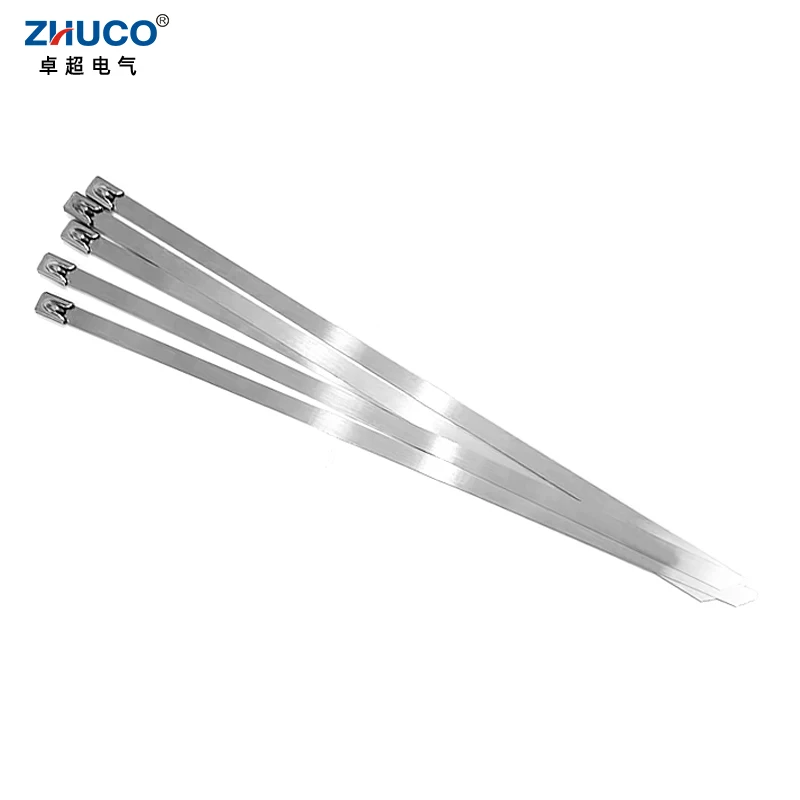 10 Uds GHG-7.9 7,9mm de ancho acero inoxidable 304 anillo de sujeción reutilizable autoblocante Hardware multiusos brida para cables de Metal