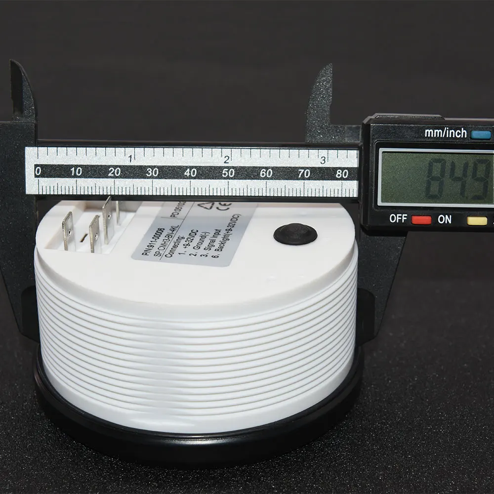 85MM Car Boat Tachometer With LCD Hourmeter 3000/4000/6000/ 8000 RPM Meter For 12V 24V Car Engine Marine Boat Meter Customized