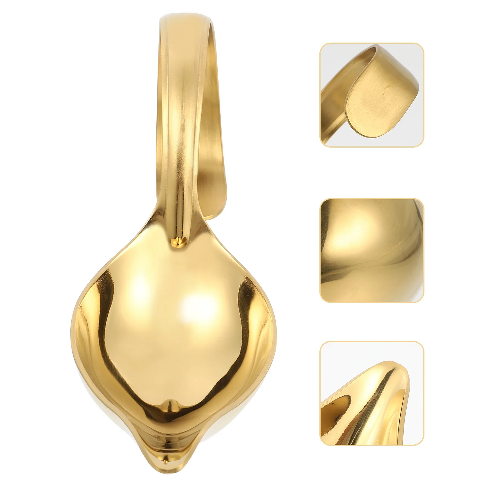 

Stainless Steel Sauce Drizzle Spoon Professional Precision Drawing Kitchen Tool for Dessert Chocolate Salad Dressing Decoration