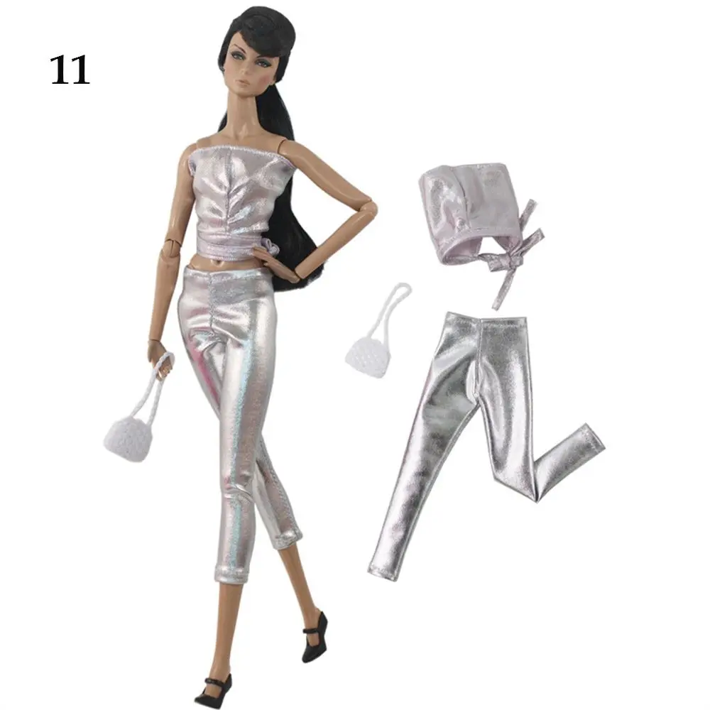 

Multi-styles 11.5" Casual Wears Dolls Trousers Clothes Accessories Leather Pants Shorts Doll Coats Jeans