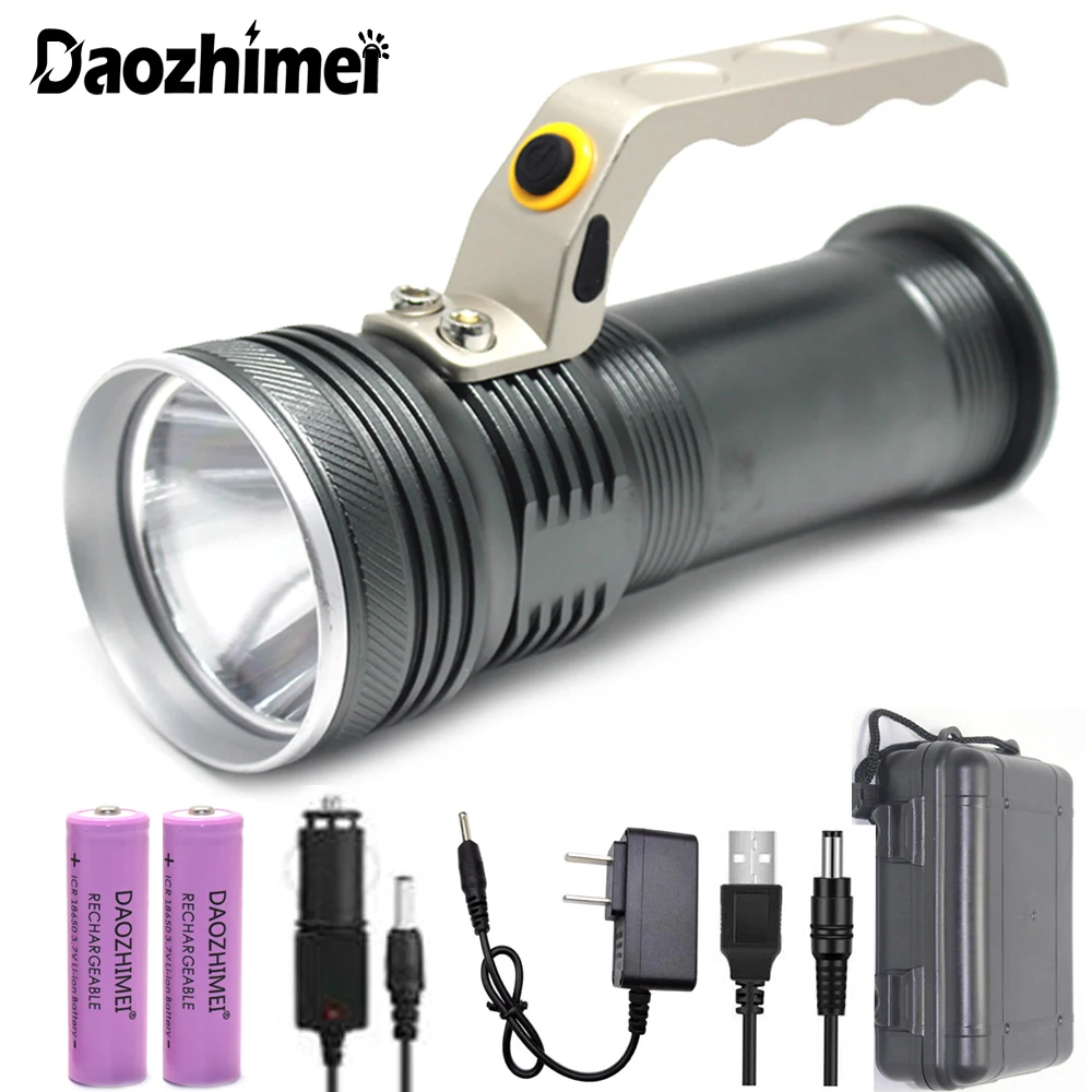 

Powerful Q5 High-powered Cportable Rechargeable LED Flashlight Waterproof Fishing Lanterns Hunting Torch Camp Tent Light